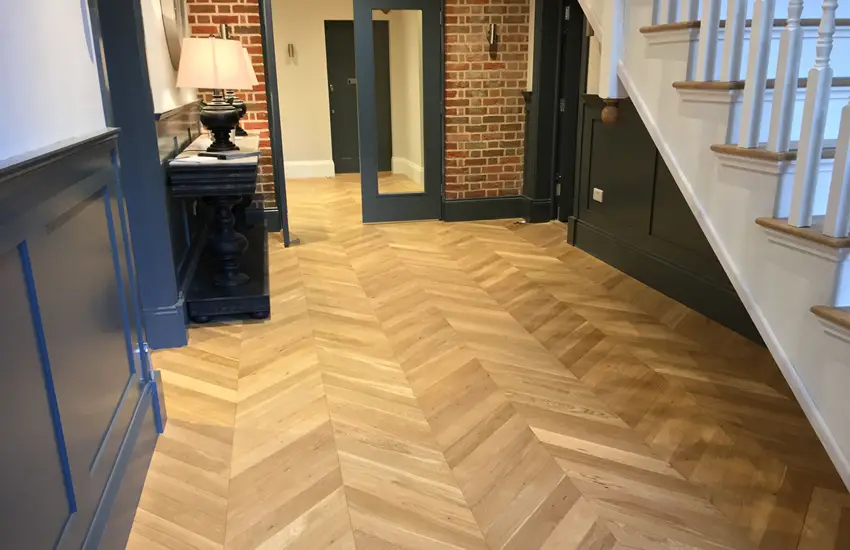 Chevron Wood Flooring
