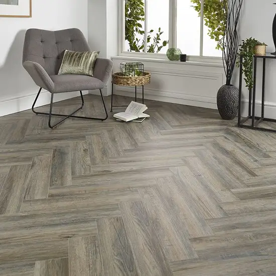 Herringbone Pattern Flooring For Dubai Home