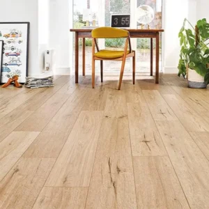 Meadow Oak Laminate Flooring with Underlay