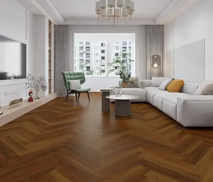 Parquet Vinyl Flooring install in Dubai Home